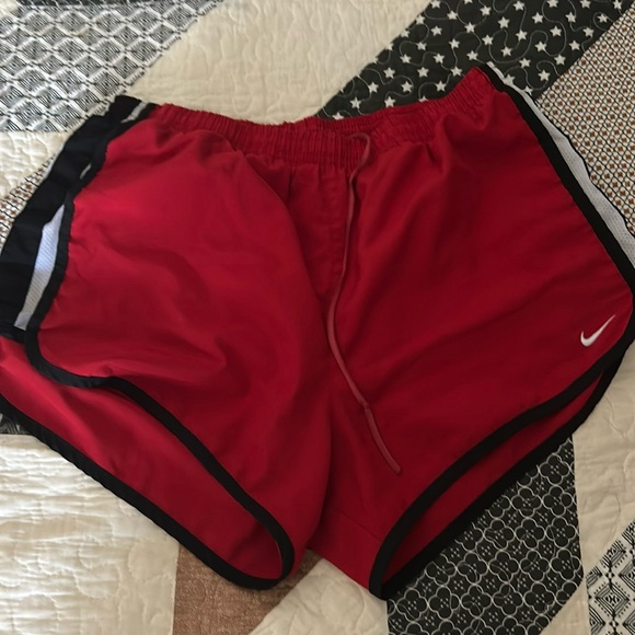 Nike Pants - nike dri fit red small shorts